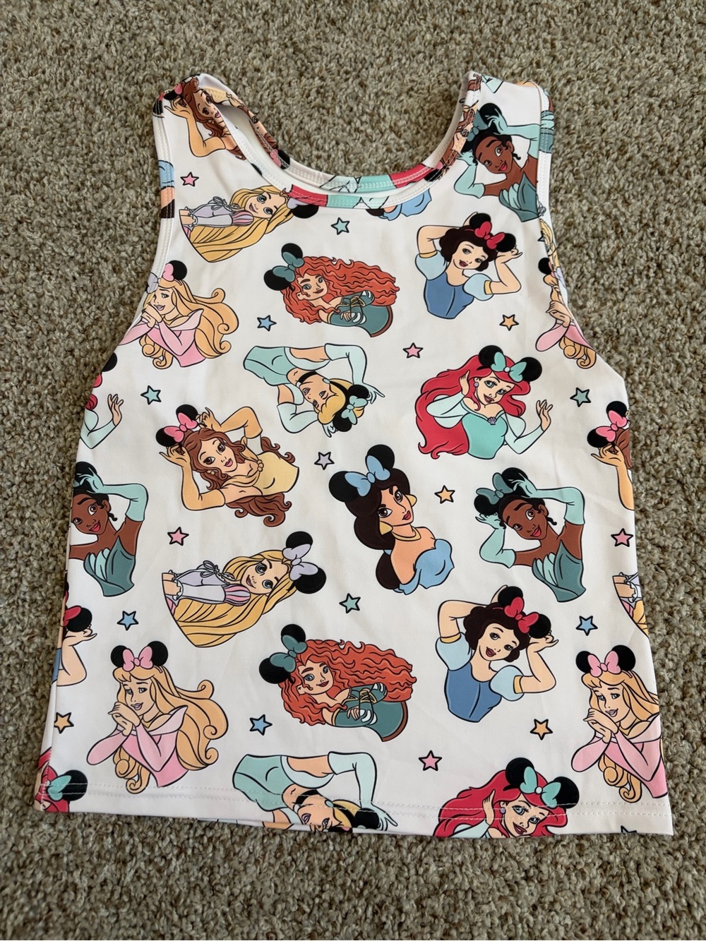 Disney princess ears active tank